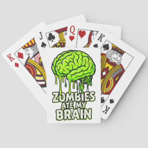 Jeu De Cartes "Les zombies ont mangé mon cerveau" Drôle d'Hallow