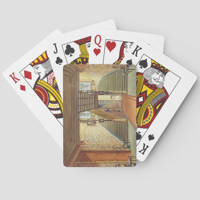Jeu De Cartes L'escalier, vue sur le Pavillon Royal, B (dos)