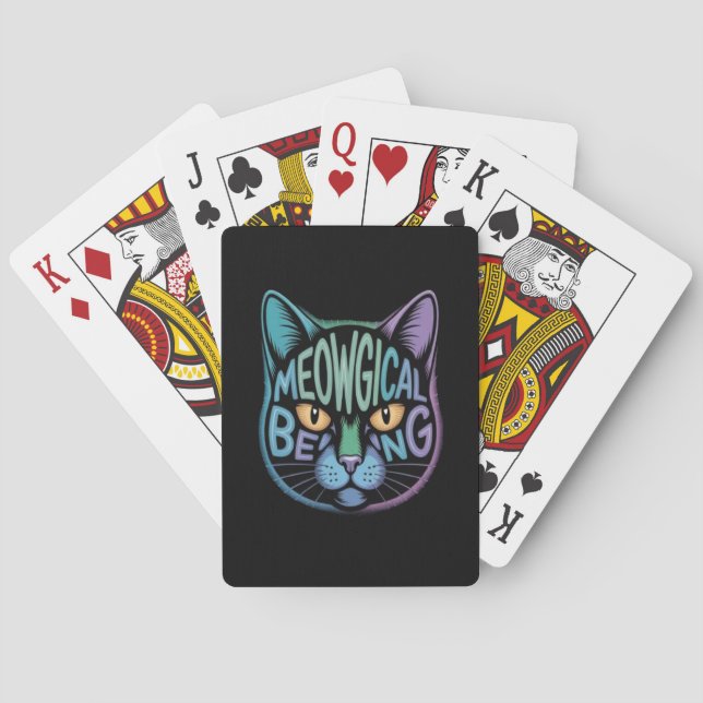 Jeu De Cartes L'être qui miaule (dos)