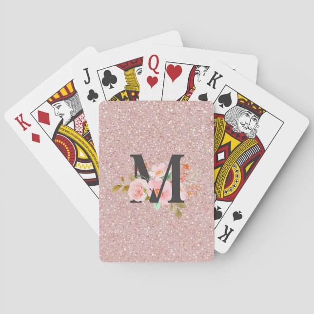 Jeu De Cartes Lettre M (dos)