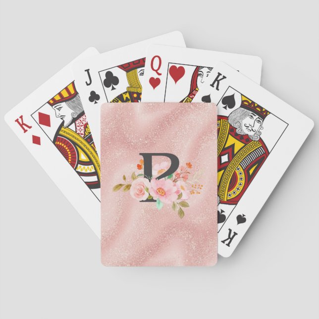 Jeu De Cartes Lettre P (dos)