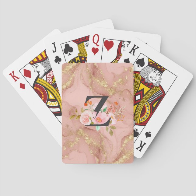 Jeu De Cartes Lettre Z (dos)