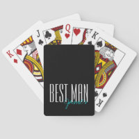 Lettres audacieuses "Best Man" Soirée de mariage p