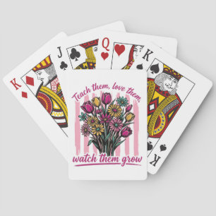 Jeu De Cartes leur enseigner les aimer les regarder grandir