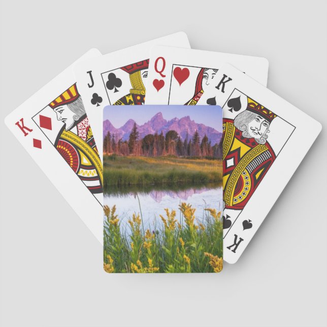 Jeu De Cartes Lever de soleil de Teton (dos)