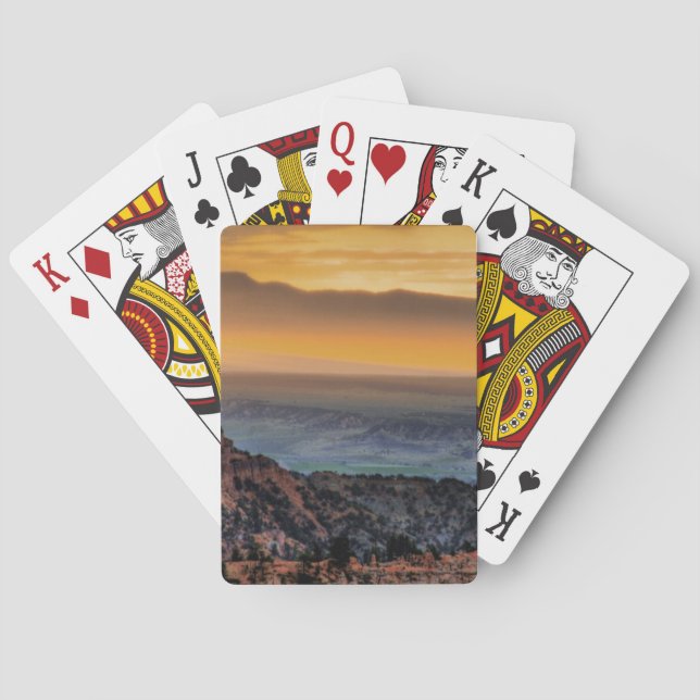 Jeu De Cartes Lever du soleil au canyon Bryce (dos)