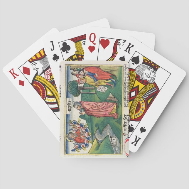 Jeu De Cartes Leviticus 1-7 The Law of Offerings, from the 'Nu (dos)