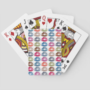 Jeu De Cartes Lèvres colorées élégantes #30