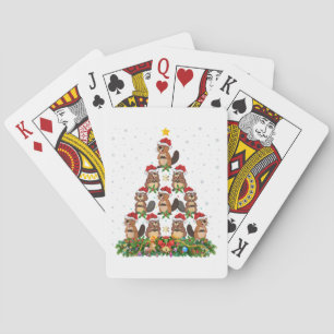Jeu De Cartes LGBT-Q Chien Empreinte de patte Gay pride Rainbow