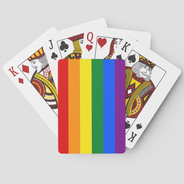 Jeu De Cartes lgbtq Bicycle® Poker Jouer aux cartes (dos)