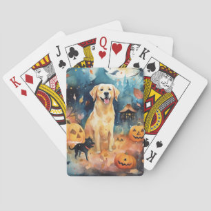 Jeu De Cartes L'Halloween Lappund finlandais avec citrouilles ép