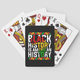 Jeu De Cartes L'histoire des Noirs est l'histoire patriotique am