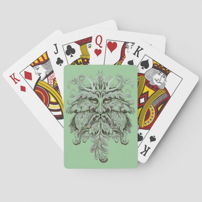 Jeu De Cartes L'homme vert Silver (dos)