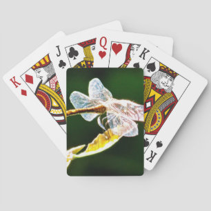 Jeu De Cartes libellule transparente