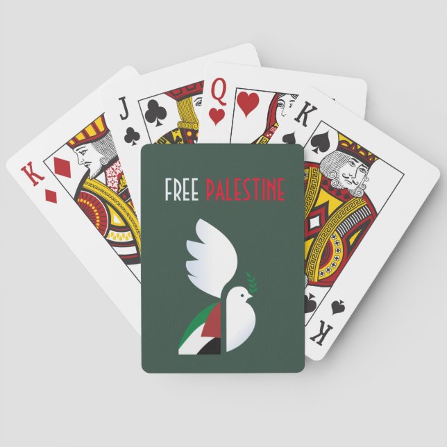 Jeu De Cartes Libérer la Palestine (dos)