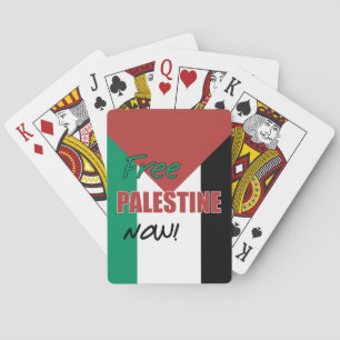 Jeu De Cartes Libérez la Palestine maintenant Drapeau palestinie