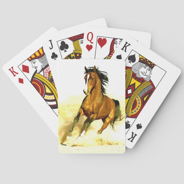 Jeu De Cartes Liberté - Cheval Coureur (dos)