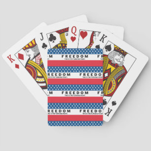 Jeu De Cartes Liberté Un Véritable Patriote