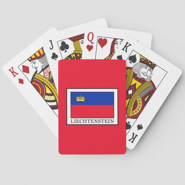 Jeu De Cartes Liechtenstein (dos)