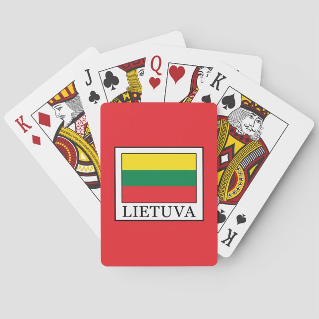 Jeu De Cartes Lietuva (dos)
