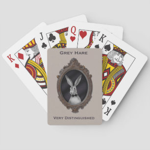 Jeu De Cartes Lièvres gris très distingués