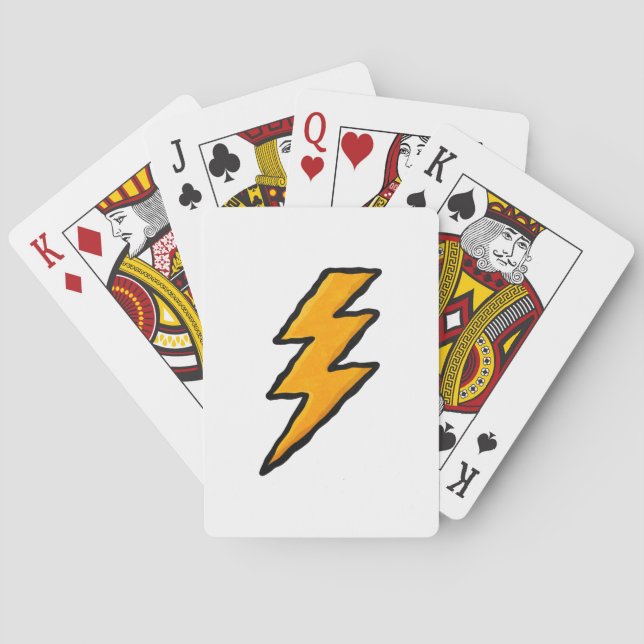 Jeu De Cartes Lightning bolt (dos)