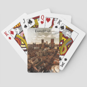 Jeu De Cartes Ligne aérienne minimale Denver Colorado