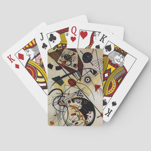 Jeu De Cartes Ligne ininterrompue Kandinsky Transverse (dos)