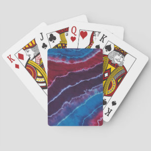 Jeu De Cartes Lignes cool Tie Dye Bicycle Lecture Cartes