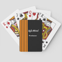 Lignes de bandes orange noir