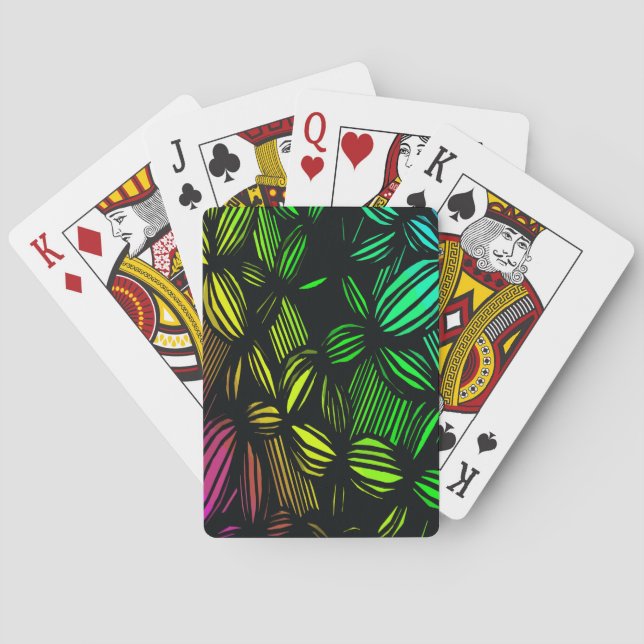 Jeu De Cartes Lignes mystérieuses (dos)