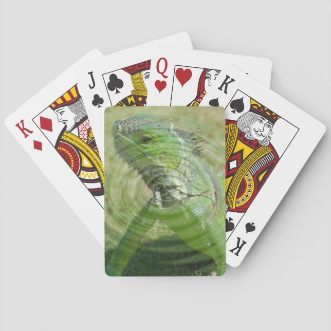 Jeu De Cartes L'Iguana verte (dos)
