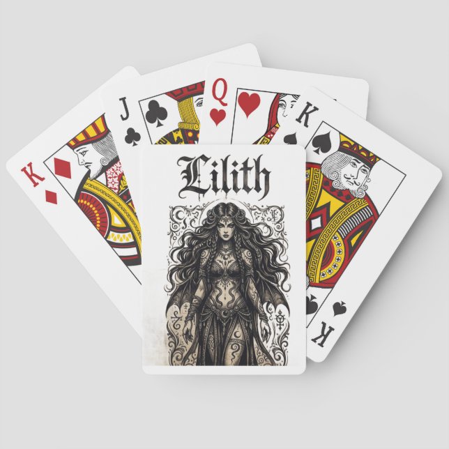 Jeu De Cartes Lilith  (dos)