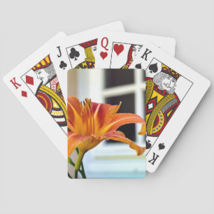Jeu De Cartes Lily de tigre orange