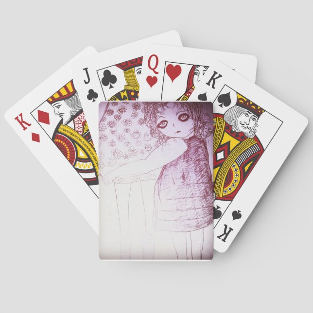 Jeu De Cartes Lily était une petite fille (dos)