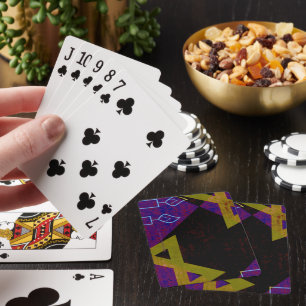 Jeu De Cartes L'image à thème Hanukkah de SlipperyJoe's jaune do