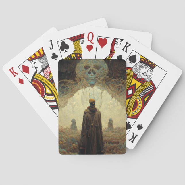 Jeu De Cartes L'Imaginaire foncé Entryway Sci-Fi (dos)