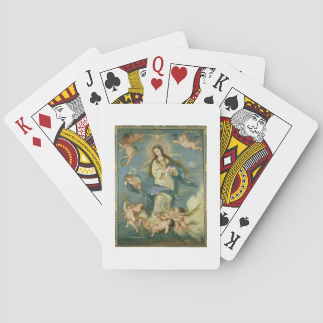 Jeu De Cartes L'Immaculée Conception (dos)
