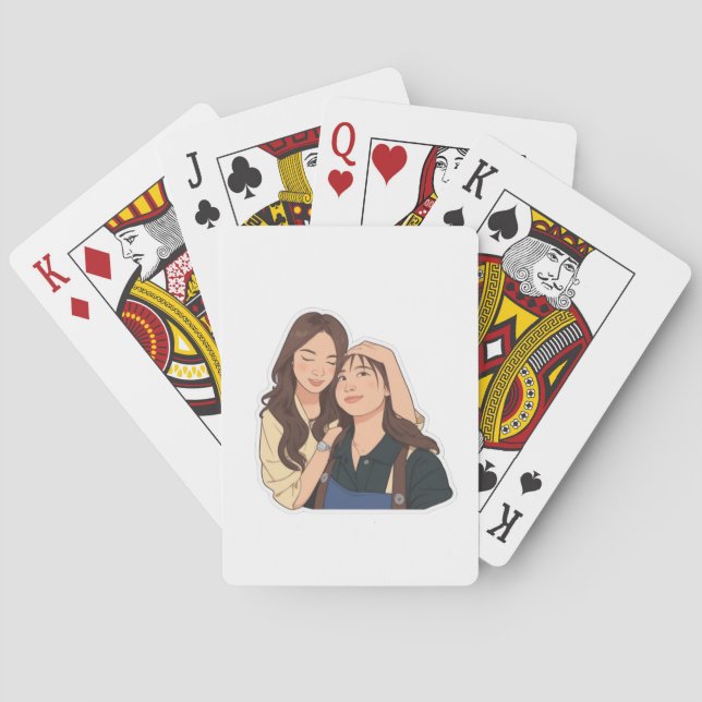 Jeu De Cartes LinDy (paire GL) (dos)