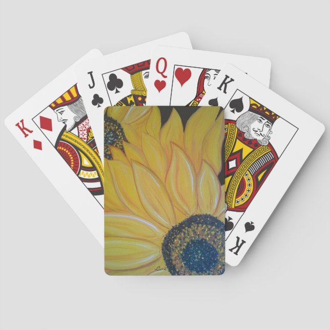 Jeu De Cartes LineA Sunflower Duo (dos)