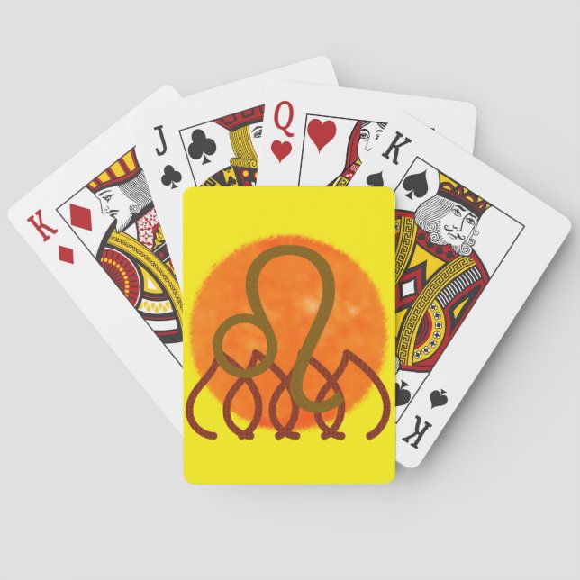 Jeu De Cartes Lion (dos)