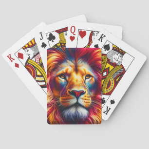 Jeu De Cartes Lion arc-en-ciel Majestic