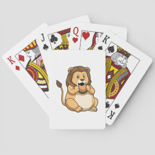 Jeu De Cartes Lion avec hamburger