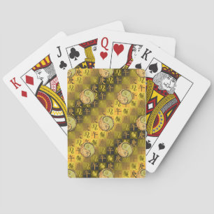 Jeu De Cartes Lion & Cheval de Métal