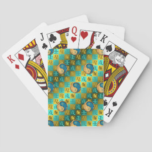 Jeu De Cartes Lion & Chien d'Eau