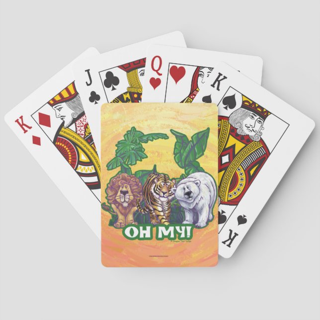 Jeu De Cartes Lions Tiger Ours Oh Mon (dos)