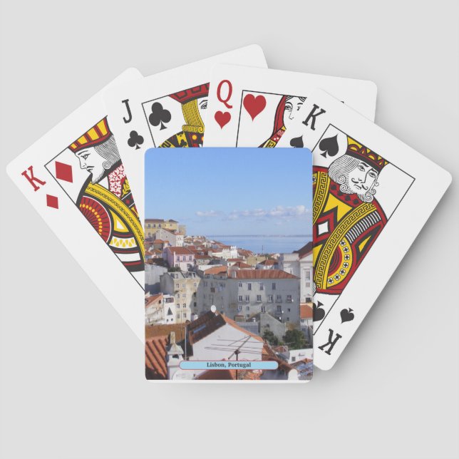 Jeu De Cartes Lisbonne, Portugal (dos)