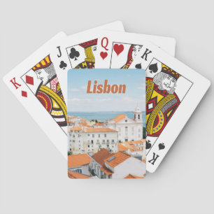 Jeu De Cartes Lisbonne Portugal Plages de l'Atlantique Toits rou