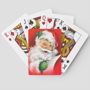 Jeu De Cartes Liste de Noël de Père Noël