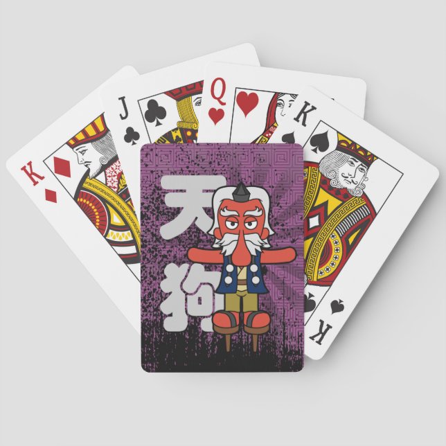 Jeu De Cartes Little Daitengu Yokai Grunge (dos)
